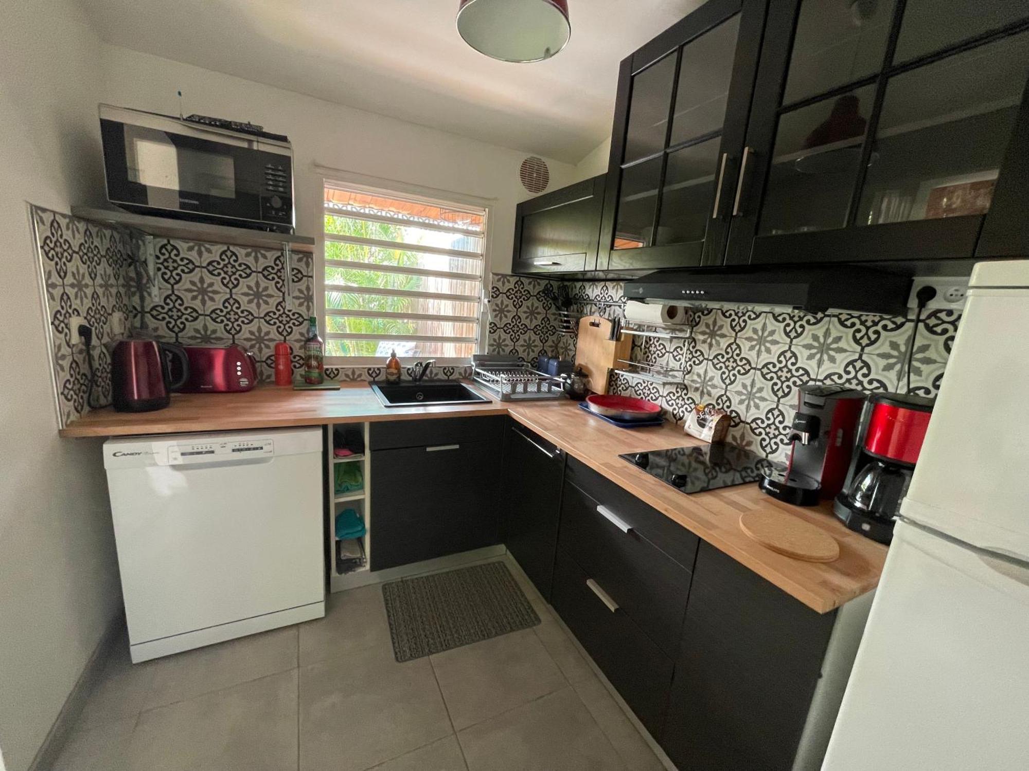 Duplex Tifanjan Avec Jardin Fleuri Pres De La Mer Saint-Paul Buitenkant foto